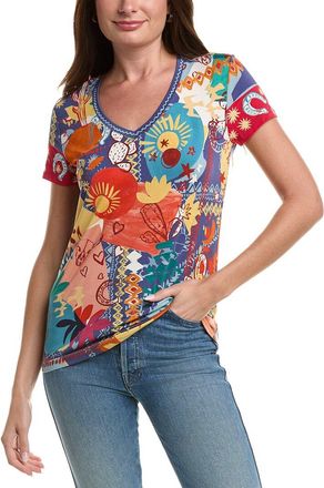 Johnny Was The Janie Favorite Short Sleeve V