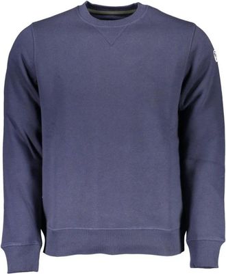 North Sails Sweatshirt met ronde hals- klassieke stijl - Heren - Sweatshirts - Blauw - 2XL - Katoen - Hoodies & sweatvesten