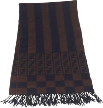 Fendi Pre-owned Scarves, female, Multicolor, Size: ONE SIZE Pre-owned Scarf