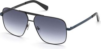 Guess GU00026 02W Mens Sunglasses Black Size 61