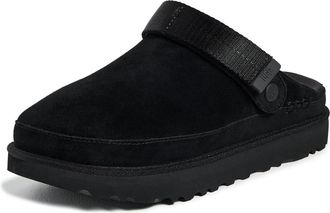 UGG 1138252-BLK W GOLDENSTAR Clog Women Black UK 5