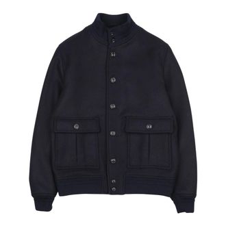 Valstar ino Wolvilt Jas - Heren - Bomber jackets - Blauw - 2XL - Wol - Jassen