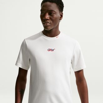 Nike USMNT Primary Nike Mens Dri-FIT Soccer T-Shirt in White | IB6239-133