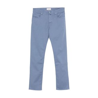 Jacob Cohen Chinos, male, Blue, Size: W38 Slim Fit Denim Jeans