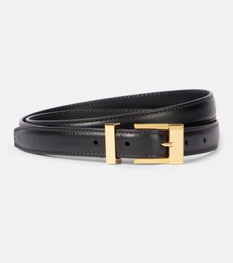 Khaite Manhattan leather belt