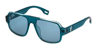 Fila SFI529 01D1 Mens Sunglasses Green Size 54