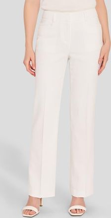 Tahari by ASL Stretch Flare Pants in Ivory at Nordstrom, Size 16