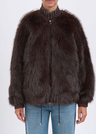 Sword 6.6.44 Fur Coat SWORD 6.6.44 Woman color Brown