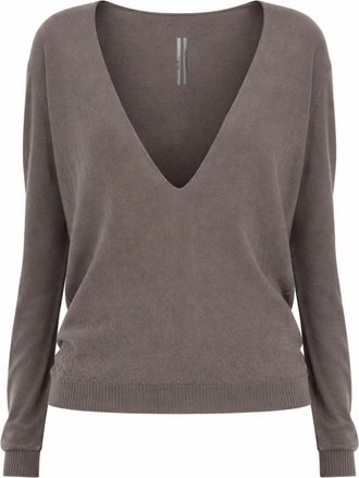 Rick Owens Extreme V Neck Jersey