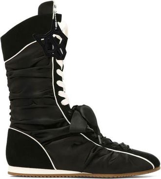 Naked Wolfe Extreme Black Satin at Nordstrom, Size 38