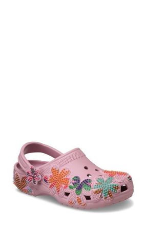 Crocs Classic Beaded Clog in Mauve at Nordstrom, Size 10 Womens