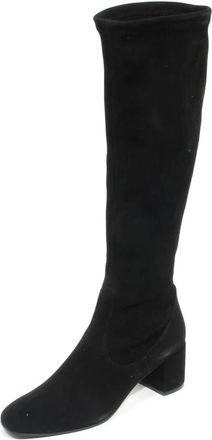 Roberto Festa Milano Stretchlaarzen Milla Zwart Su&egrave;de - Dames - Over de knie laarzen - Zwart - 37 EU - Su&egrave;de - Schoenen
