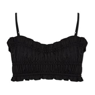 Michael Kors Dames, Tops, Zwart, Maat: XS Katoen