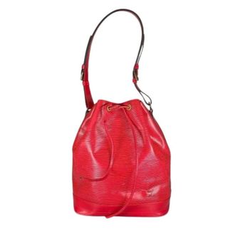 Louis Vuitton Pre-owned Bucket Bags, female, Red, Size: ONE SIZE Pre-owned No&eacute; Shoulder Bag