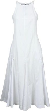 Sportmax Dames, Jurken, Wit, Maat: XS Katoen