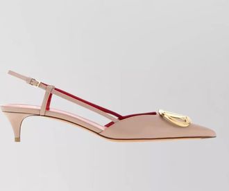 Valentino Garavani leather mules