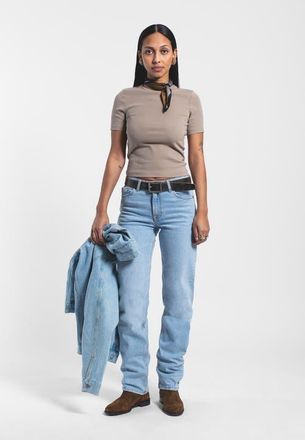 Dr. Denim Arch Mid Straight Jeans in Bay Light Used at Nordstrom, Size 27