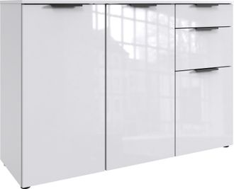 Wimex Kombikommode »level36 D by fresh to go« mit lackierten Hochglanz-Fronten, soft-close Funktion, 122cm breit