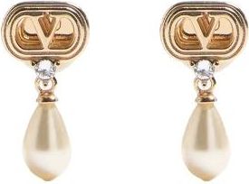 Valentino Garavani Accessoires, Dames, Geel, ONE Size, Oorbellen