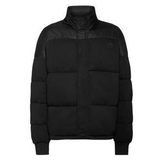 Plein Sport Down Jacket - Heren - Ski Jassen - Zwart - 3XL - Nylon - Fitness