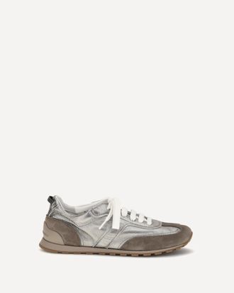 Brunello Cucinelli Sneakers in pelle scamosciata Woman 37.5