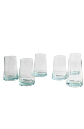 Verve Culture Moroccan Cone Glass Large in Clear at Nordstrom