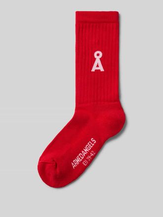 Armedangels Socken aus Baumwoll-Mix Modell SAAMUS in Rot, Gr&ouml;&szlig;e 35-38