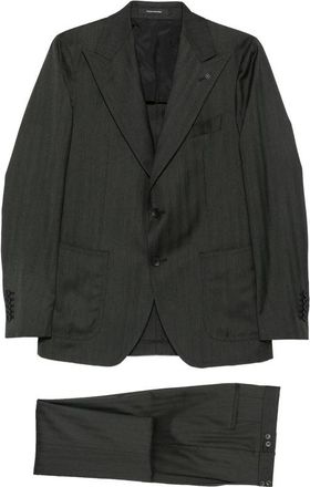 Tagliatore Herringbone Single-breasted Suit