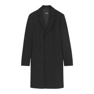 HUGO BOSS H-Hyde-E-264 Jas - Heren - Mantels - Zwart - Maat: 2XL Zijde