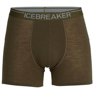 Icebreaker Anatomica Boxers Merinounterwäsche für Herren | braun