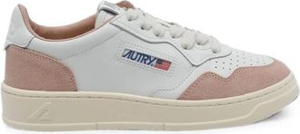 Autry Medalist Suede-panel Sneakers