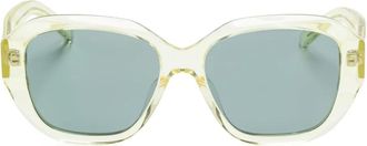 Givenchy Occhiali da sole oversize - Verde