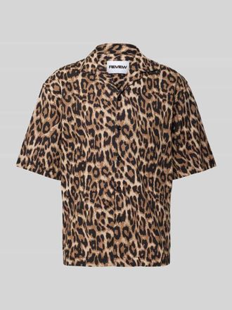 Review Loose Fit Freizeithemd aus Baumwoll-Leinen-Mix in Beige, Gr&ouml;&szlig;e XS