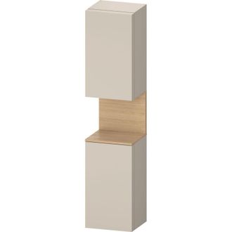 Duravit Qatego Armario Alto, Puerta Bisagra Izquierda, - Duravit