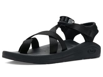 Chaco Cushz Toe-Loop Womens Sandals Black : 11 B - Medium, Synthetic