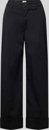s.Oliver Red Label Wide Leg Culotte aus Baumwoll-Mix in Black, Gr&ouml;&szlig;e 34