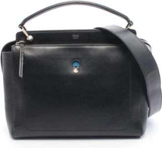 Fendi Pre-owned Handbags, female, Black, Size: ONE SIZE Pre-owned Leather Handbag