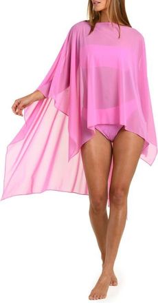 Sunshine 79 Maximal Mesh Cover-Up Top in Blush at Nordstrom, Size X-Small