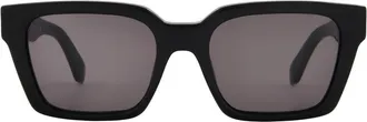 Off-white BRANSON Dark Grey Square Unisex Sunglasses OERI111 1007 53