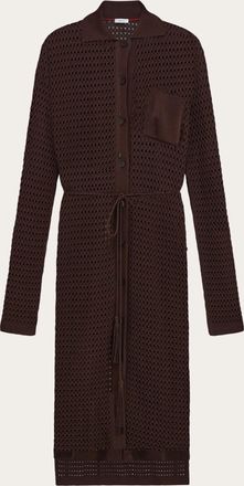 Ferragamo Donna Chemisier in maglia Marrone