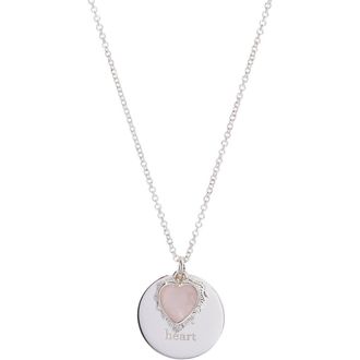 Alex and Ani Wild At Heart Duo Charm Pendant Necklace in Silver at Nordstrom