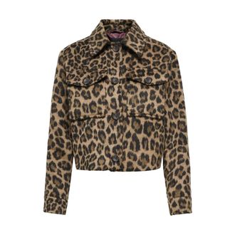 Only Only - Onlemilia Short Jacket - Dames - Jassen - Bruin - Maat: XL Viscose