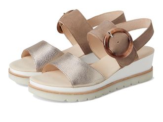 Gabor Gabor 64.645 Womens Shoes PUDER/RABBIT : UK 7 (US Womens 9.5) B - Medium, Leather