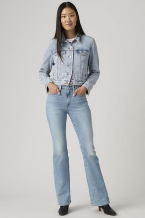 Levi's Vaqueros acampanados de tiro alto 726 - Mujer - 26X28 - Azul / Cool Clean