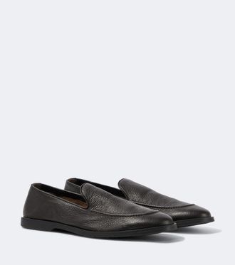 George Cleverley Cornwall leather loafers