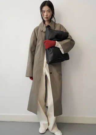 Mango Guanti 100% cashmere rosso - Donna - Taglia unica - MANGO