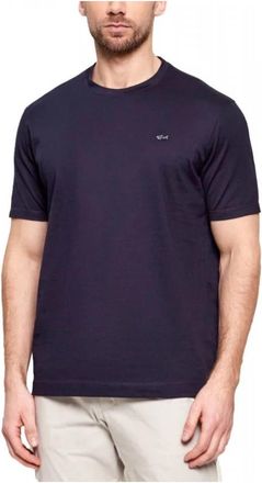 Paul & Shark T-shirt - Heren - T-shirts - Blauw - M - Katoen - Tops