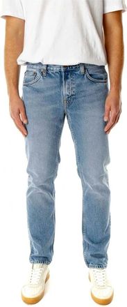 Nudie Jeans Slim-fit Jeans - Heren - Slim Fit Jeans - Blauw - W36 L34 - Jeans