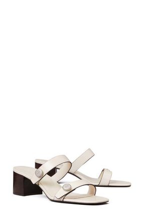 Tory Burch Romy City Slide Sandal in Light Cream at Nordstrom, Size 10.5