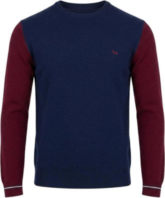 Harmont & Blaine Jersey de cuello redondo - Knitwear - Hombre - Azul - XL
